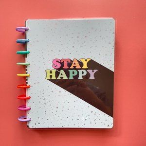 July 20-Dec 21 | The Happy Planner Stay Happy Planner | Color block layout